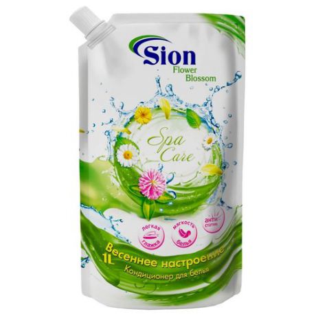 Кондиционер для белья Spa Care Flower Blossom Sion 1 л пакет