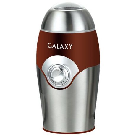 Кофемолка Galaxy GL-0902 серебристый/коричневый
