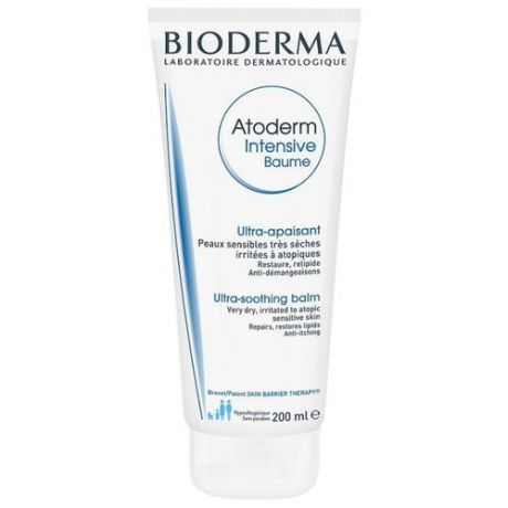 Крем для тела Bioderma Atoderm Intensive Baume Бальзам для лица и тела, 200 мл