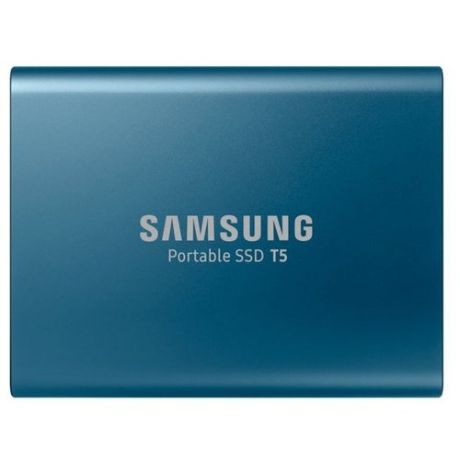 Внешний SSD Samsung Portable SSD T5 250 ГБ синий