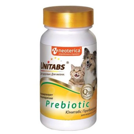 Добавка в корм Unitabs Prebiotic для кошек и собак 100 шт.