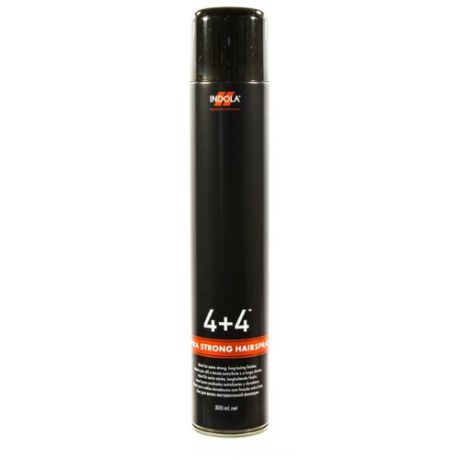Indola Лак для волос 4+4 Extra strong, экстрасильная фиксация, 500 мл