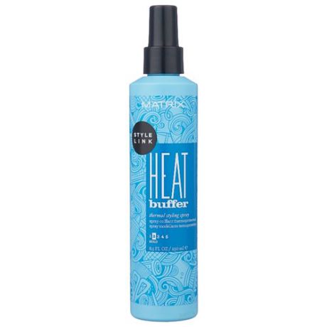 Matrix Термозащитный спрей для волос Style link Heat buffer, средняя фиксация, 250 мл