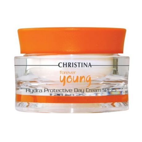 Christina Forever Young Hydra Protective Day Cream SPF 25 Дневной гидрозащитный крем для лица c SPF 25 (шаг 8), 50 мл