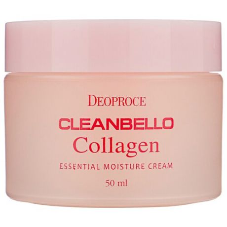Deoproce Cleanbello Collagen Essential Moisture Cream Увлажняющий крем для лица с коллагеном, 50 мл