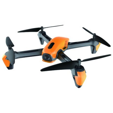 Квадрокоптер 1 TOY Gyro-Hawk Eye Т10800 черный/оранжевый