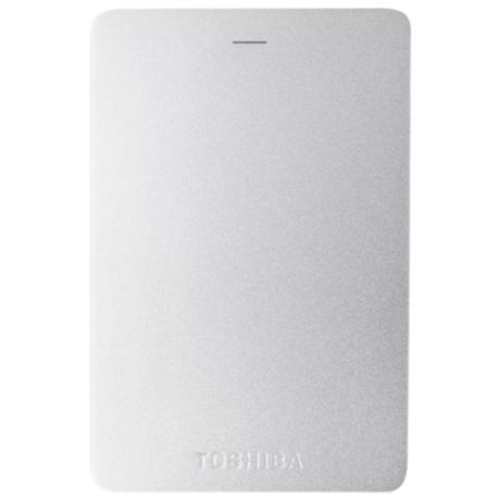 Внешний HDD Toshiba CANVIO ALU 1 ТБ серебро