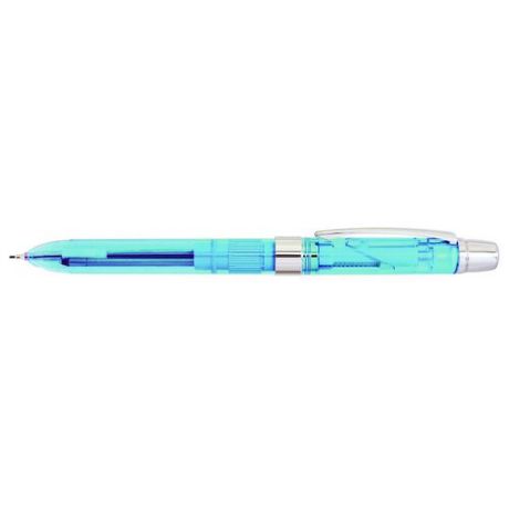 Penac ручка многофункциональная ELE-001 + сменные грифель и ластик, красный цвет чернил