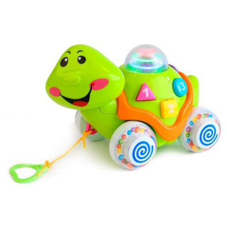 Каталка-игрушка Умка Обучающая черепашка (B655-H04009-R1) зеленый