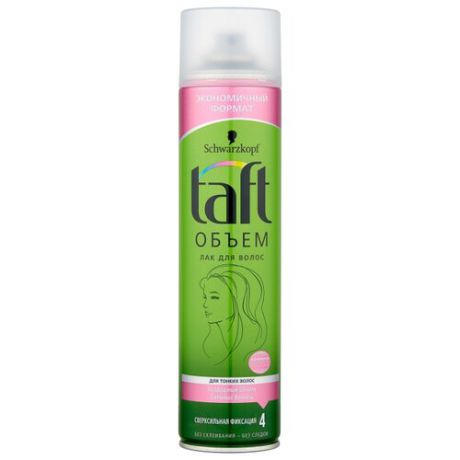 Taft Лак для волос Объём для тонких волос, экстрасильная фиксация, 350 мл