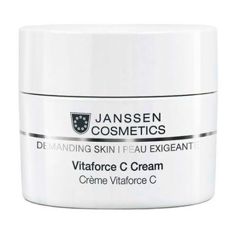 Janssen Demanding Skin Vitaforce C Cream Регенерирующий крем для лица с витамином C, 50 мл