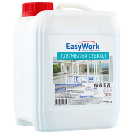 Жидкость EasyWork для мытья стекол 5000 мл