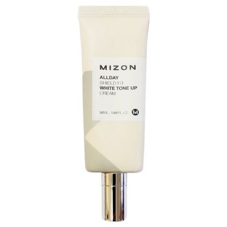 Mizon Allday shield fit white Tone up cream Отбеливающий увлажняющий крем для лица, 50 мл