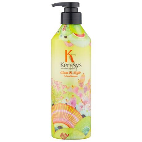 KeraSys шампунь Perfumed Glam&Stylish 600 мл с дозатором