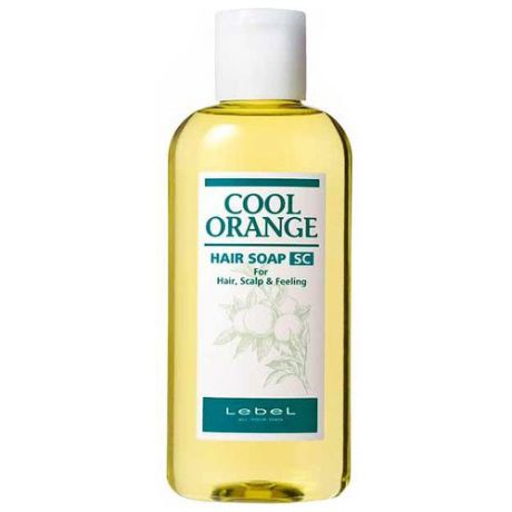 Lebel Cosmetics шампунь Cool Orange Hair Soap Super Cool 200 мл