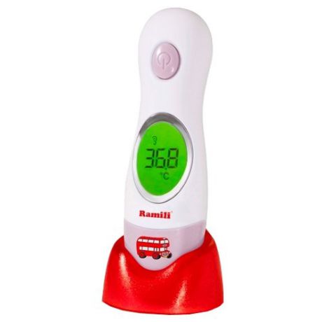 Инфракрасный термометр Ramili Baby ET3030 белый / красный