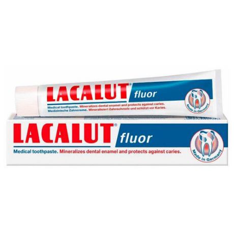 Зубная паста Lacalut Fluor, 75 мл