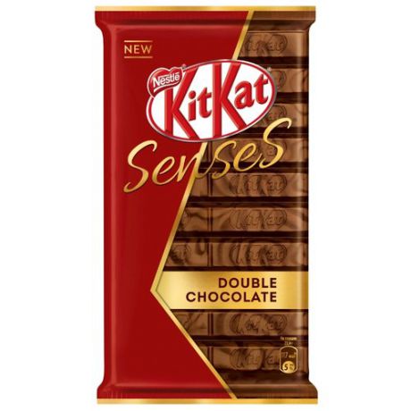 Шоколад KitKat Senses Double Chocolate молочный и темный, 112 г