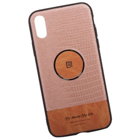 Чехол Remax Magnetic Series Case для Apple iPhone Х золотой
