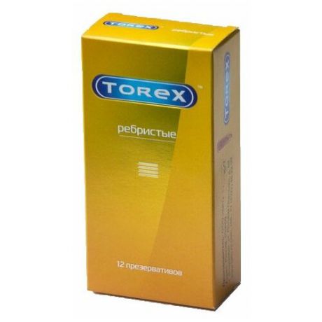 Презервативы TOREX Ребристые 12 шт.