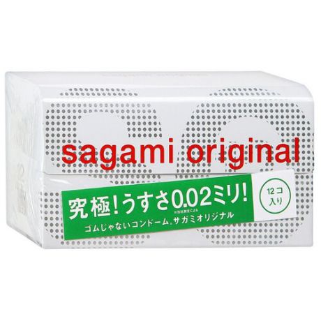 Презервативы Sagami Original 0.02 12 шт.