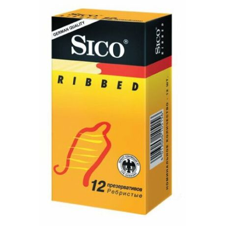 Презервативы Sico Ribbed 12 шт.