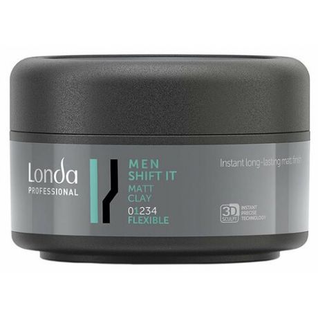 Londa Professional Глина матовая Man SHIFT IT Matt Сlay 75 мл