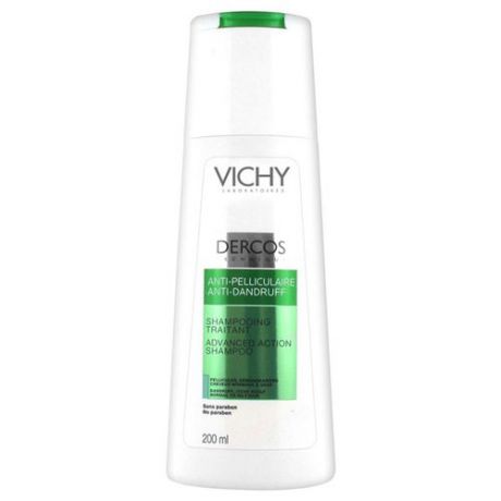 Vichy шампунь Dercos Anti-Dandruff Normal to Oily Hair 200 мл