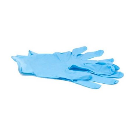 Перчатки Paterra бытовые, 402-410, 3 пары, размер M, цвет голубой