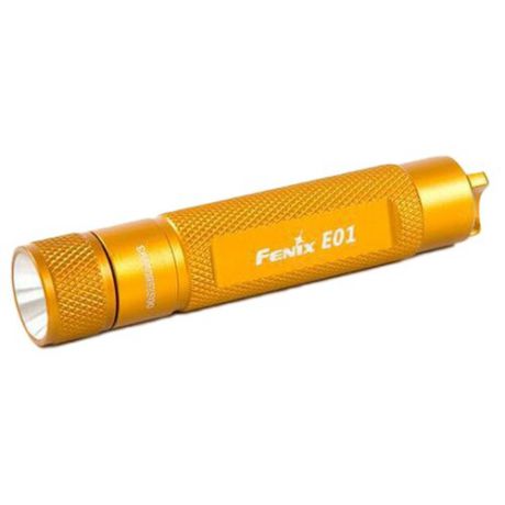 Ручной фонарь Fenix E01 оранжевый