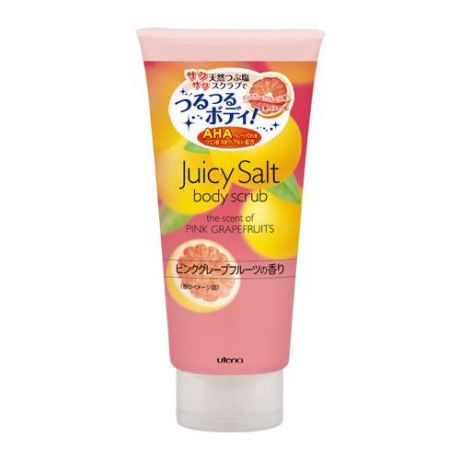 Utena Скраб для тела Juicy Salt с ароматом розового грейпфрута 300 г