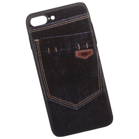 Чехол WK WK108 для Apple iPhone 7 Plus/iPhone 8 Plus темно-синий джинсы