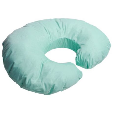 Наволочка Body Pillow на подушку для кормления Рогалик мятный
