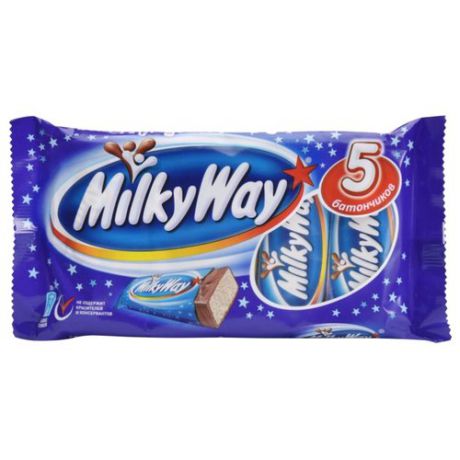 Батончик Milky Way с суфле, 26 г, мультипак (5 шт.)