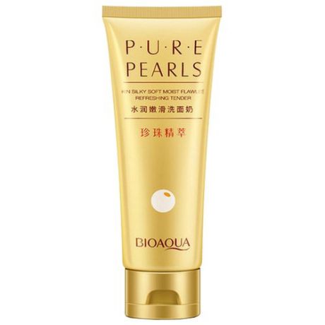 BioAqua пенка для умывания Pure Pearls, 100 г