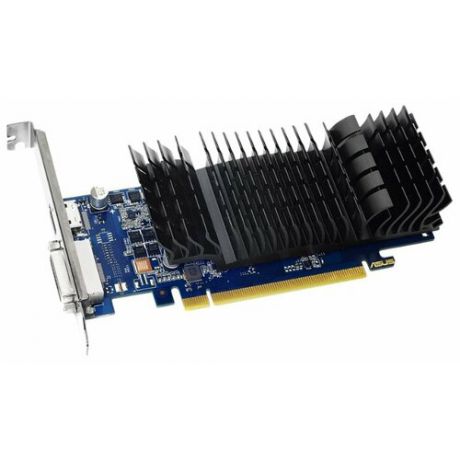 Видеокарта ASUS GeForce GT 1030 1228Mhz PCI-E 3.0 2048Mb 6008Mhz 64 bit DVI HDMI HDCP Silent Retail