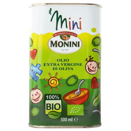 Monini Масло оливковое Il mini bio 0.5 л