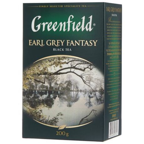 Чай черный Greenfield Earl Grey Fantasy, 200 г