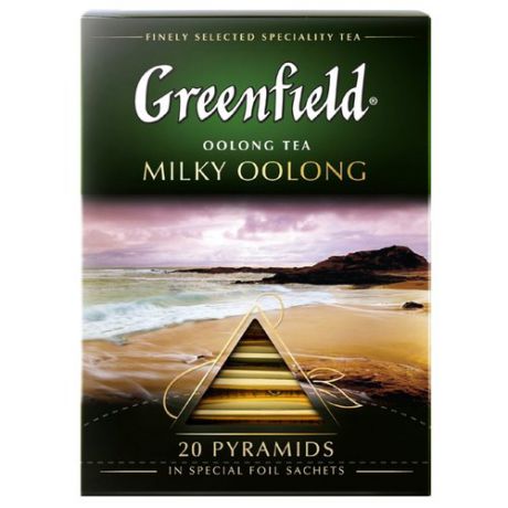 Чай улун Greenfield Milky Oolong в пирамидках, 20 шт.