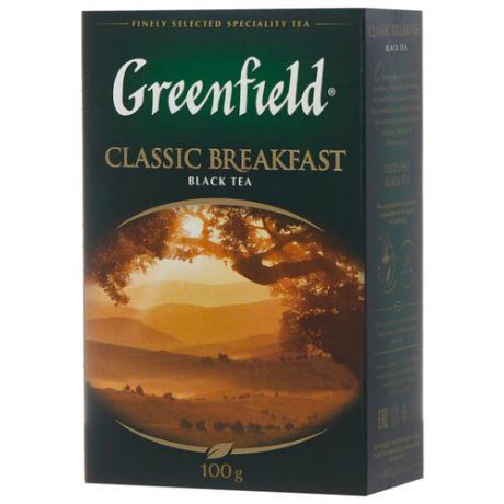 Чай черный Greenfield Classic Breakfast, 100 г