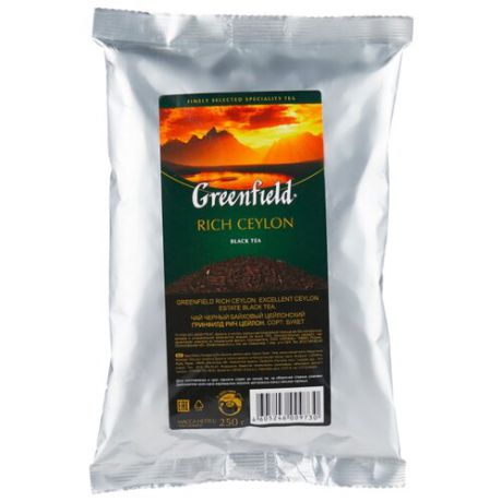 Чай черный Greenfield Rich Ceylon, 250 г