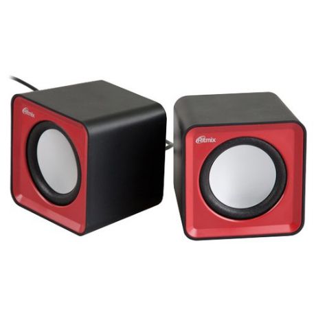 Компьютерная акустика Ritmix SP-2020 черный / красный