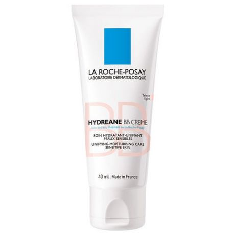 La Roche-Posay Hydreane BB крем для чувствительной кожи SPF20 40 мл, оттенок: teinte light