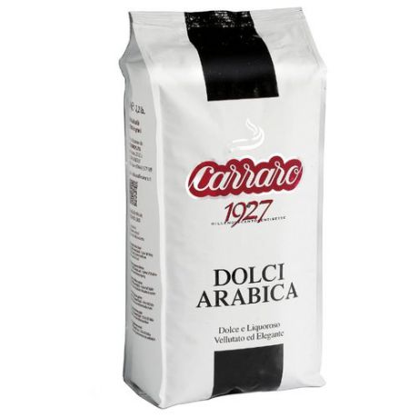 Кофе в зернах Carraro Dolci Arabica, арабика, 1 кг