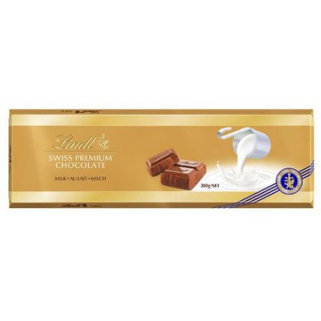 Шоколад Lindt Swiss premium молочный, 300 г