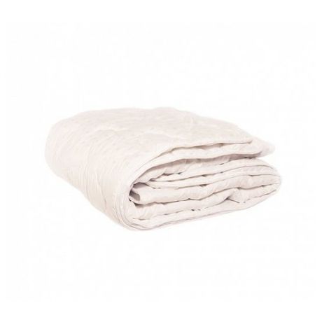 Одеяло Good Night Искусственный лебяжий пух/тик бежевый 140 х 205 см