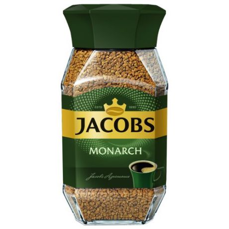 Кофе растворимый Jacobs Monarch, стеклянная банка, 95 г