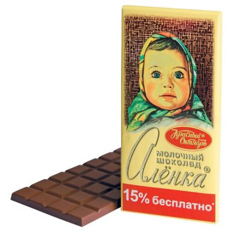 Шоколад Алёнка молочный, 200 г