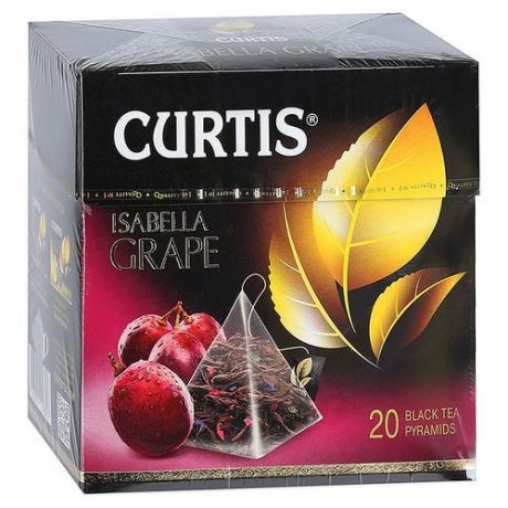 Чай черный Curtis Isabella Grape в пирамидках, 20 шт.