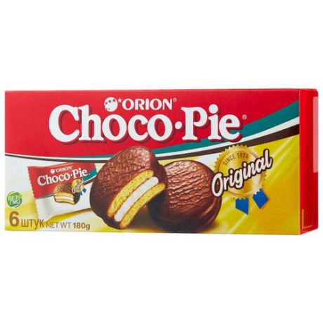 Пирожное Orion Choco Pie 180 г